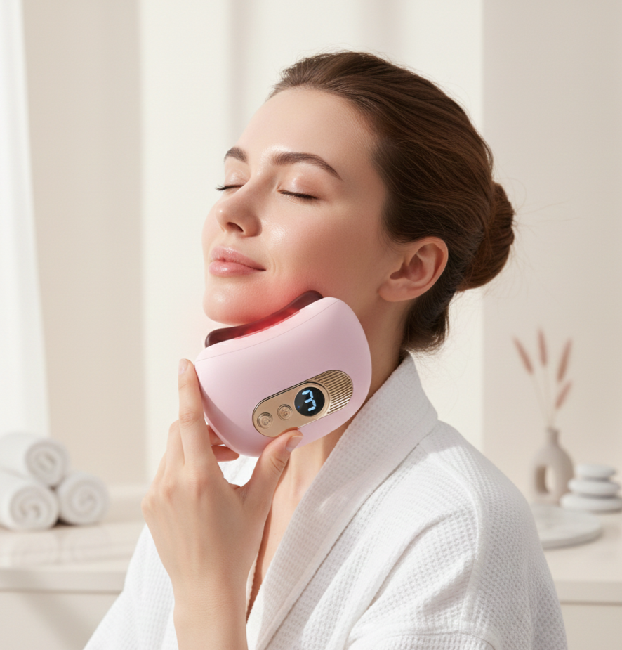 4-in-1 EMS Gua Sha Gesichtsmassagegerät – Lifting & Straffung