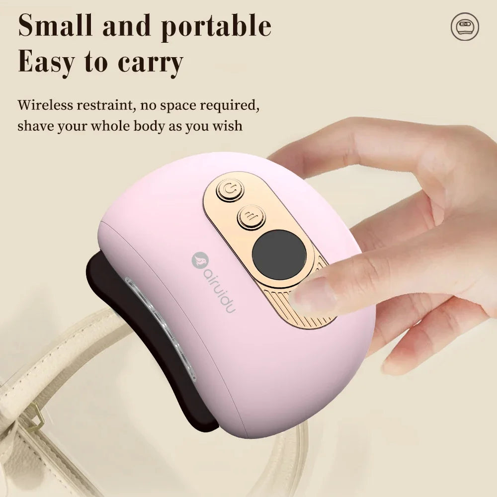 2025 Electric Guasha Massager EMS Face Lifting Remove Edema Firming Skin Clod Heat Body Scraping Therapy Relieve Fatigue Device